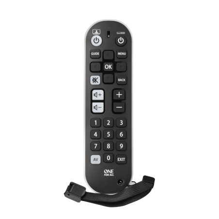 "One For All Zapper Numbers URC6820 - Universal Remote Control for Effortless TV Access and Ultimate Convenience!"